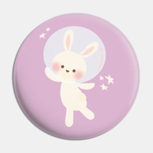 Space Bunny Pin