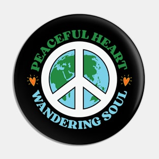 Peaceful heart, wandering soul Pin