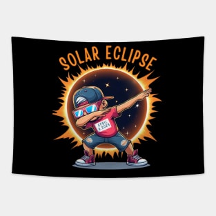 Dabbing boys Solar Eclipse sunglasses girls kid gift solar eclipse Tapestry