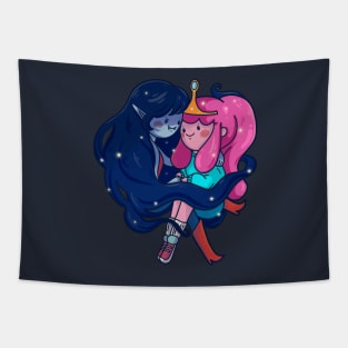 Marceline x Princess bubblegum - love bubbline Tapestry