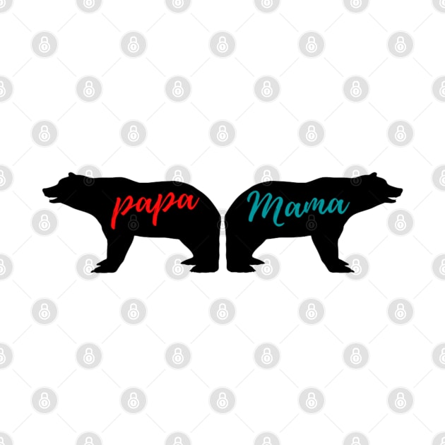 Bear Papa Mama by Artistic Design