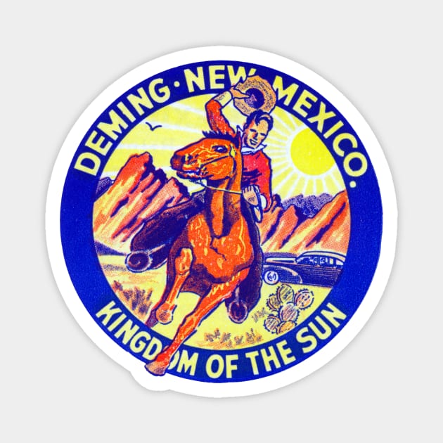 1940s Deming New Mexico Magnet by historicimage