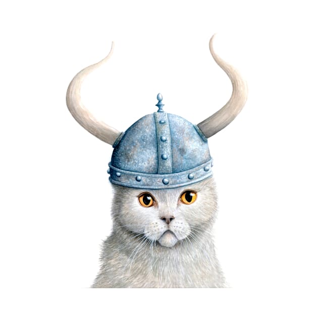 Brave, The Viking Cat by KatherineAppleby