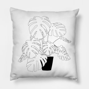 SWISS CHEESE PLANT Pillow