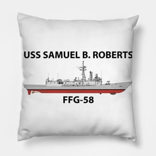 USS SAMUEL B. ROBERTS - FFG-58 OH PERRY Pillow