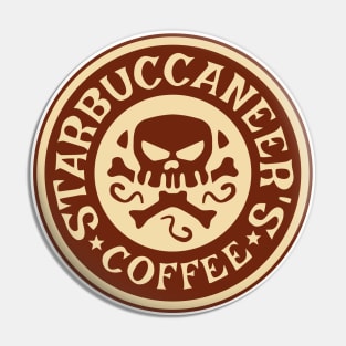 Starbuccaneers Coffee Pin