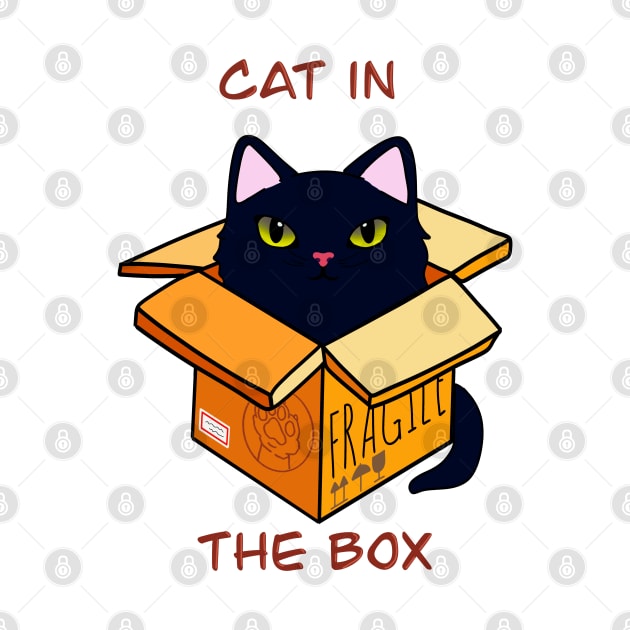 Cat in the box by FrostyPaperArts