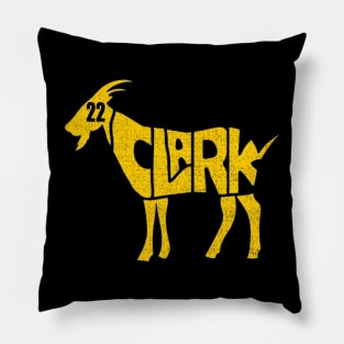 Caitlin Clark 22 Goat - Vintage Pillow