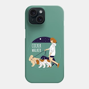 Cocker Walker Phone Case