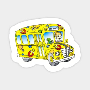 The magic school bus Magnet