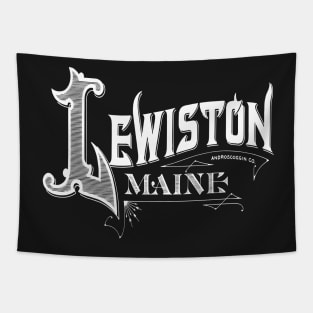 Vintage Lewiston, ME Tapestry