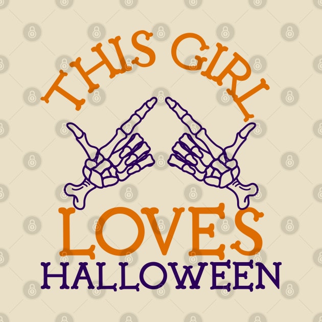 This Girl Loves Halloween by Erin Decker Creative