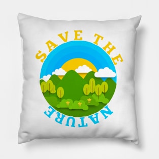 Save The Nature Pillow