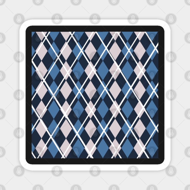 Old school pattern Magnet by Holailustra