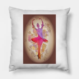 Ballerina Ballet Dance Pillow