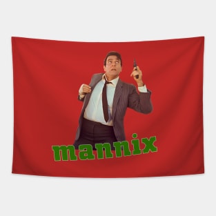 Mannix - Mike Connors - 60s Cop Show Tapestry