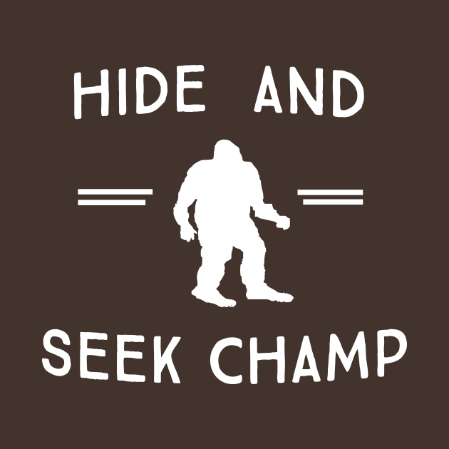 Sasquatch. Hide and Seek Champ by Portals