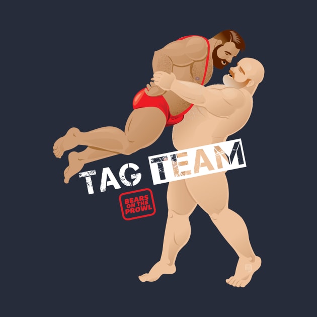 TAG TEAM Gay Bear Wrestling by BearsOnTheProwl