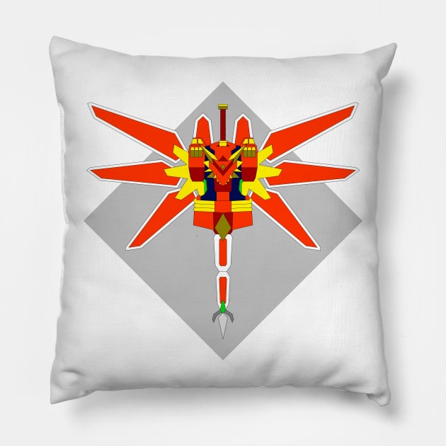 Erde Kaiser Kelbim Dragon Pillow by inotyler