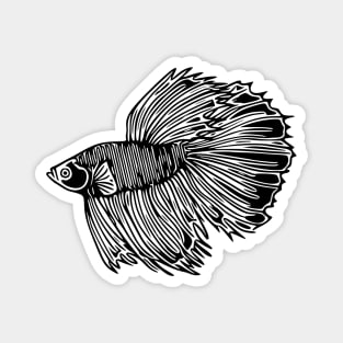 Betta Fish Magnet