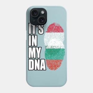 Hungarian And Bulgarian Mix Heritage DNA Flag Phone Case