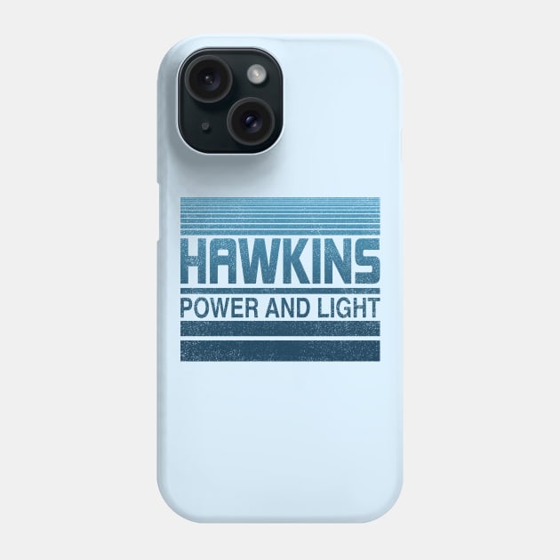 hawkins power and light Phone Case by halfabubble