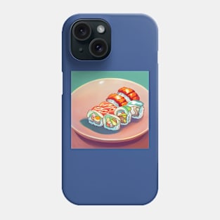 Kawaii Anime Sushi Phone Case