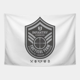 Infantry Command - Tactical Team Tapestry