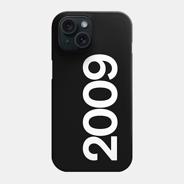 2009 Phone Case by Monographis