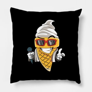 Ice Cream Cool Summer Vacation Glasses Pillow