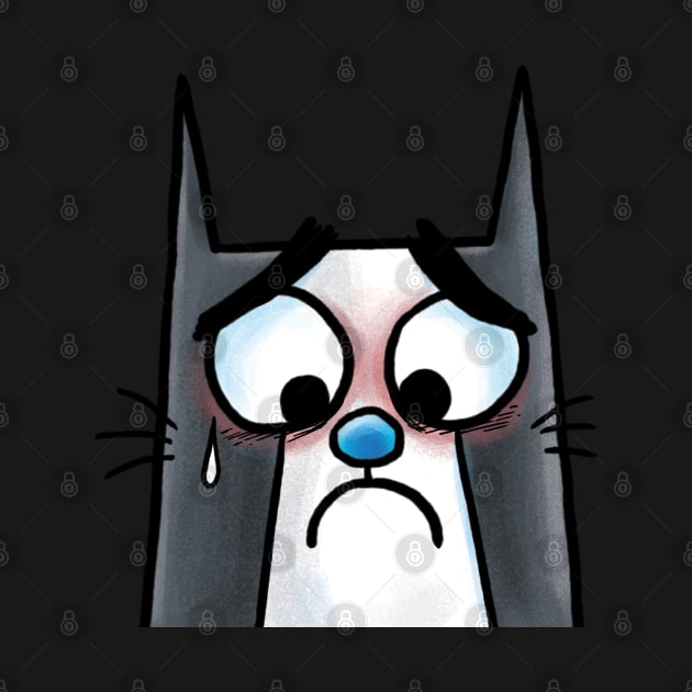 Sad Cat by Grasdal