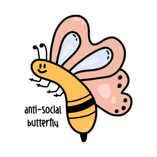 Anti-Social Butterfly T-Shirt