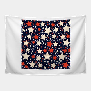 Patriotic 4th of July Pattern 24 Tapestry