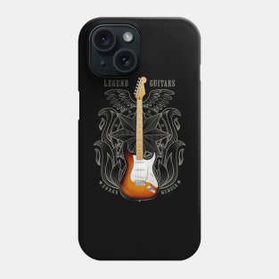 Electric guitar strato Phone Case