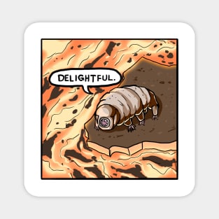 Delighted Tardigrade - Comic Version Magnet