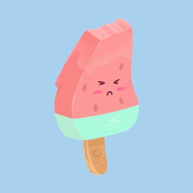 watermelon ice cream by alva