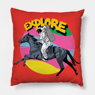 Space Rider Pillow