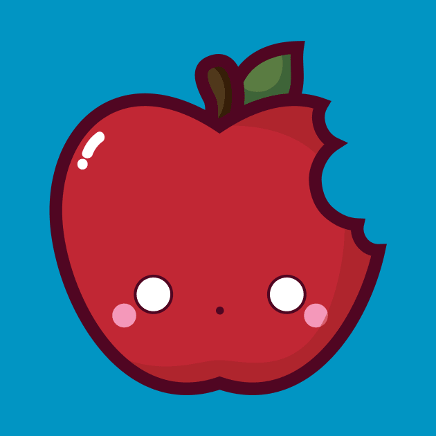 Kawaii apple by spilu