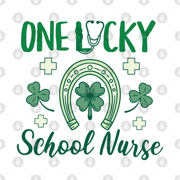 One Lucky School Nurse horseshoe by TeaTimeTs