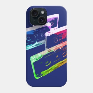 Digital Rainbow Cassette Tapes Phone Case