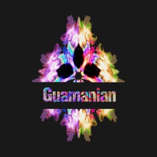 Guamanian gift tie dye watercolor T-Shirt