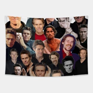 willem dafoe photo collage Tapestry