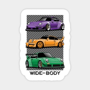 Wide Body sportcars Magnet