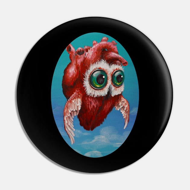 heartowl Pin by Artelies202