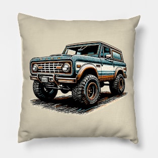 Ford Bronco Pillow