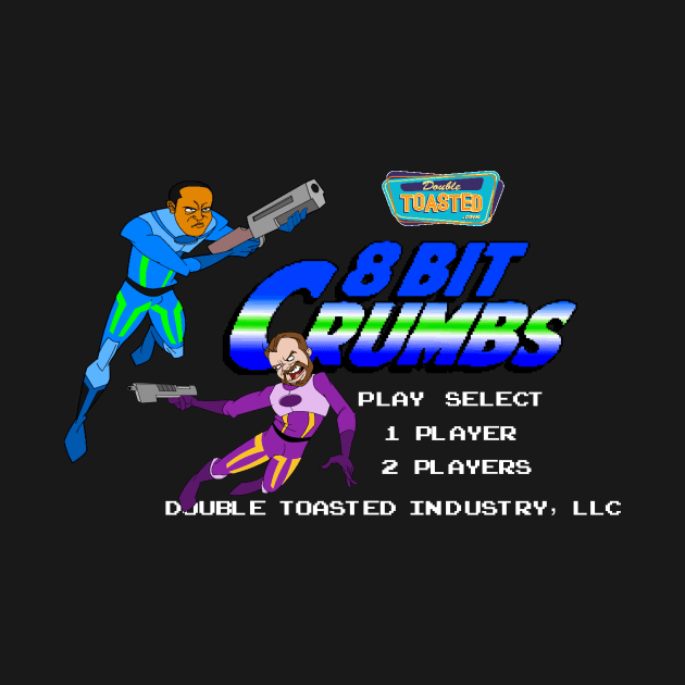 8 Bit Crumbs by Double Toasted Merch