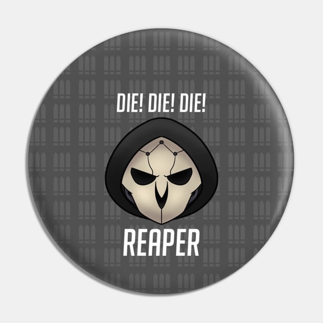 Reaper chibi OW Pin by DawnDarling