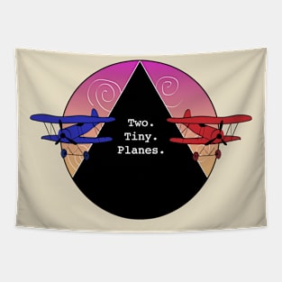 Two Tiny Planes Band-Shirt Tapestry