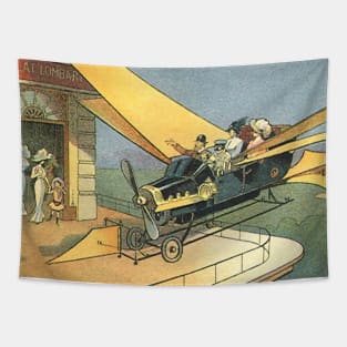 Vintage Science Fiction Tapestry