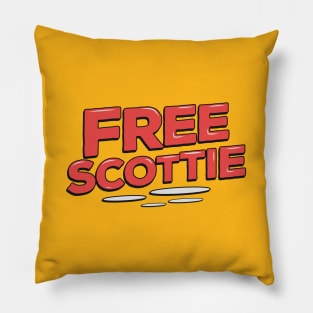 FREE SCOTTIE // RETRO Pillow